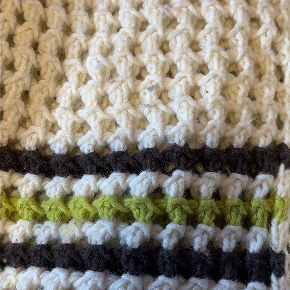 Banana Republic Ivory Off White Long Sleeve Stripe Sweater Top - Picture 6 of 8